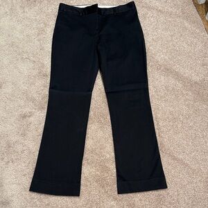 Theory Classic Black Boot Cut Pants